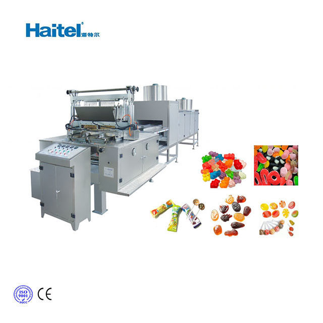 Demoulding 150kg/H Gummy Bear Candy Making Machine